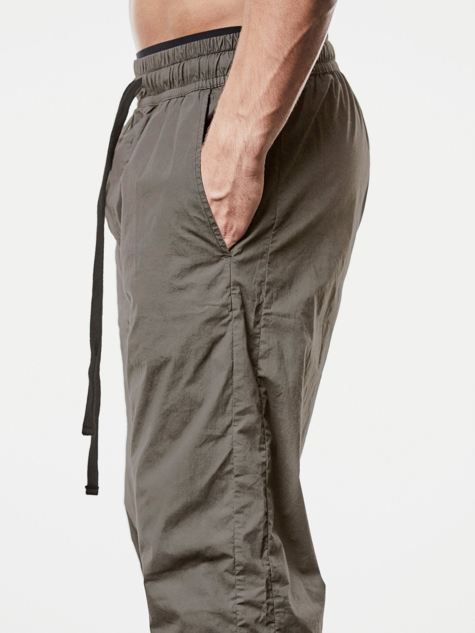 Woven Cropped Leg Trousers - by THOM KROM